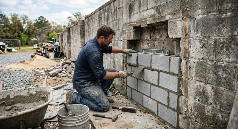 Block Wall Repair in Pala, CA