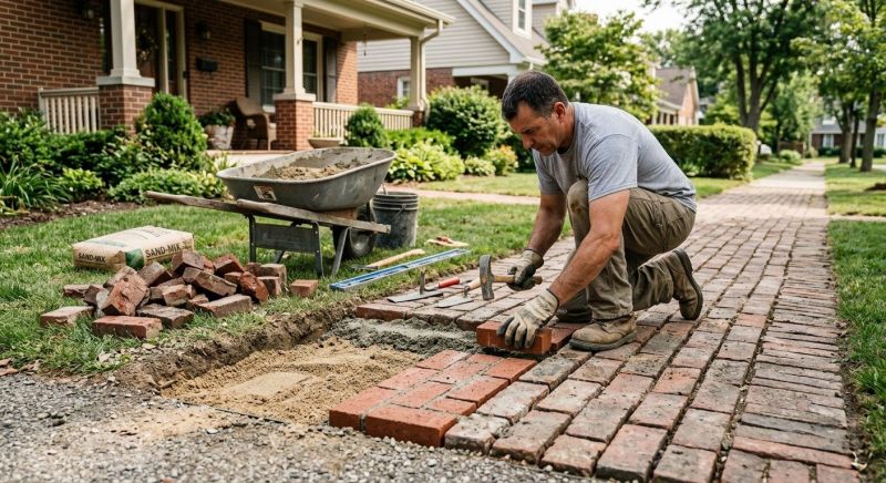 Brick Flatwork Repair in San Diego County, CA