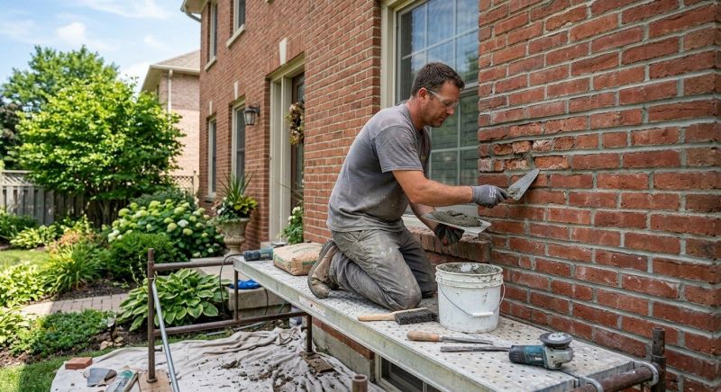 Brick Flatwork Repair in Poway, CA