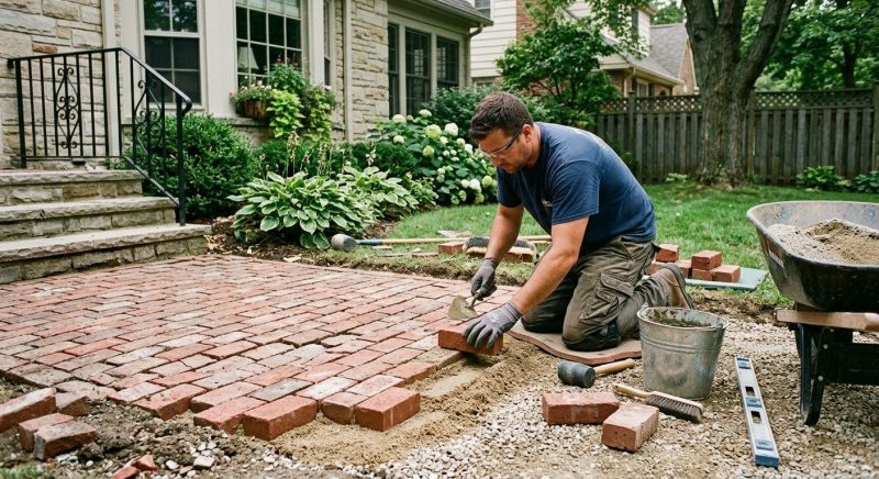 Brick Hardscape Repair in San Diego County, CA