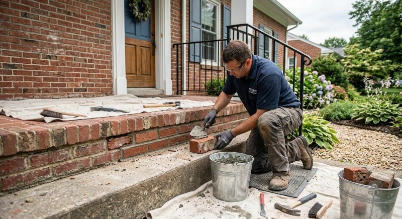 Brick Stairs Repair in San Diego, CA
