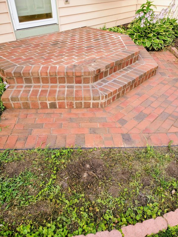 Brick Stoop Repair in San Diego County, CA
