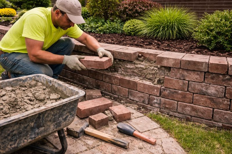 Brick Wall Repair in Pala, CA
