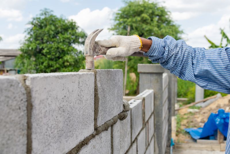 Concrete Block Wall Repair in San Diego County, CA