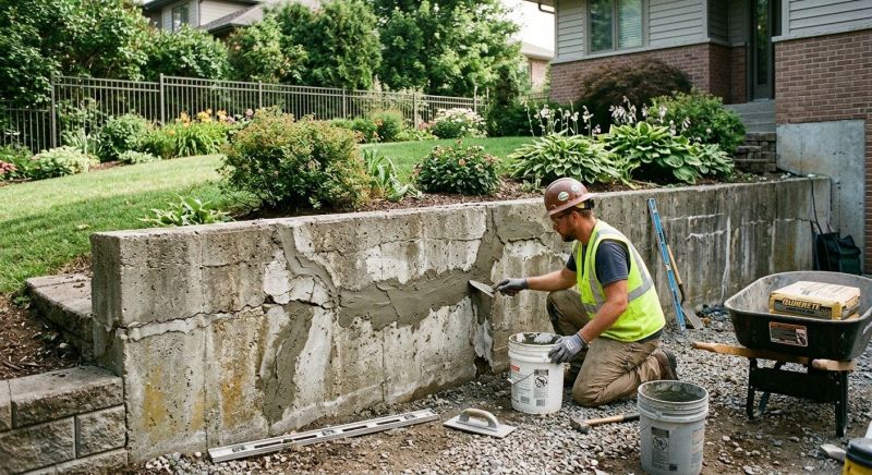 Retaining Wall Repair in Oceanside, CA