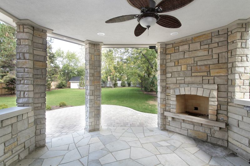 Stone Chimney Installation in Solana Beach, CA