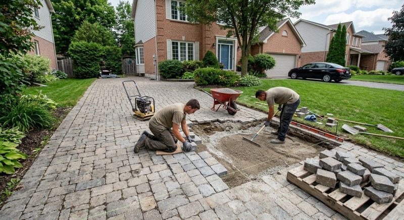 Stone Driveway Repair in San Diego County, CA