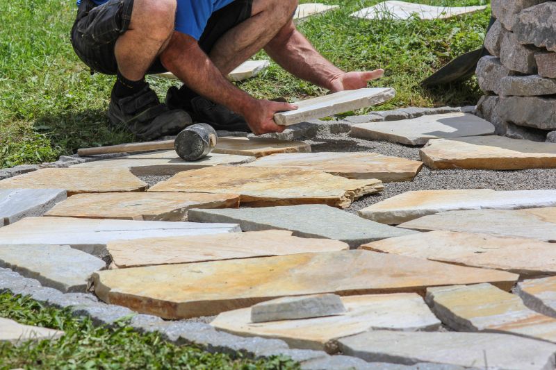 Stone Walkway Repair in San Diego County, CA
