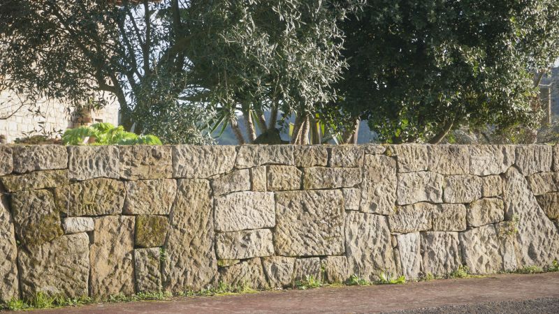 Stone Wall Repair in Fallbrook, CA