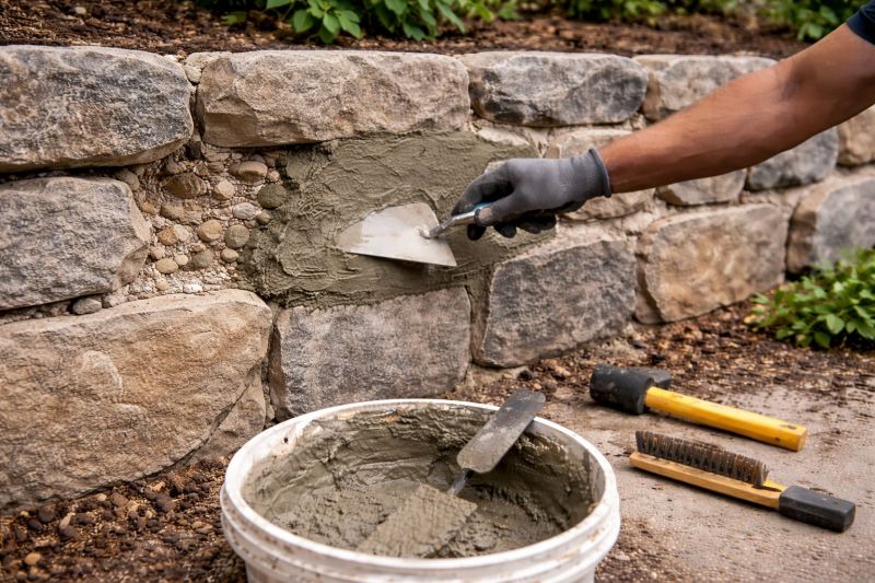 Stonework Repair in Escondido, CA