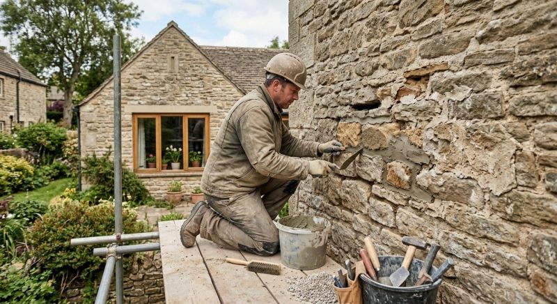 Stonework Repair in San Diego County, CA