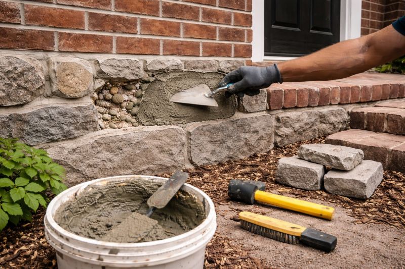 Stonework Repair in Poway, CA