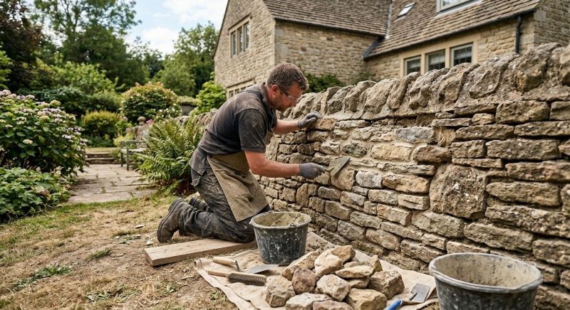 Stonework Repair in Poway, CA